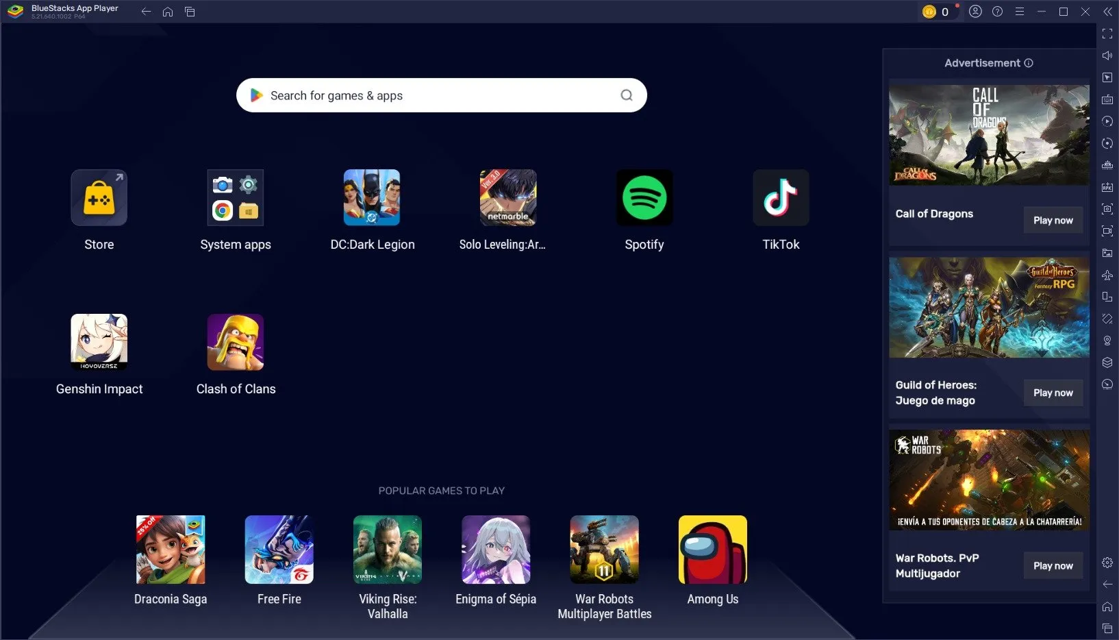 BlueStacks screenshot